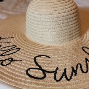 Hello Sunshine Straw Hat